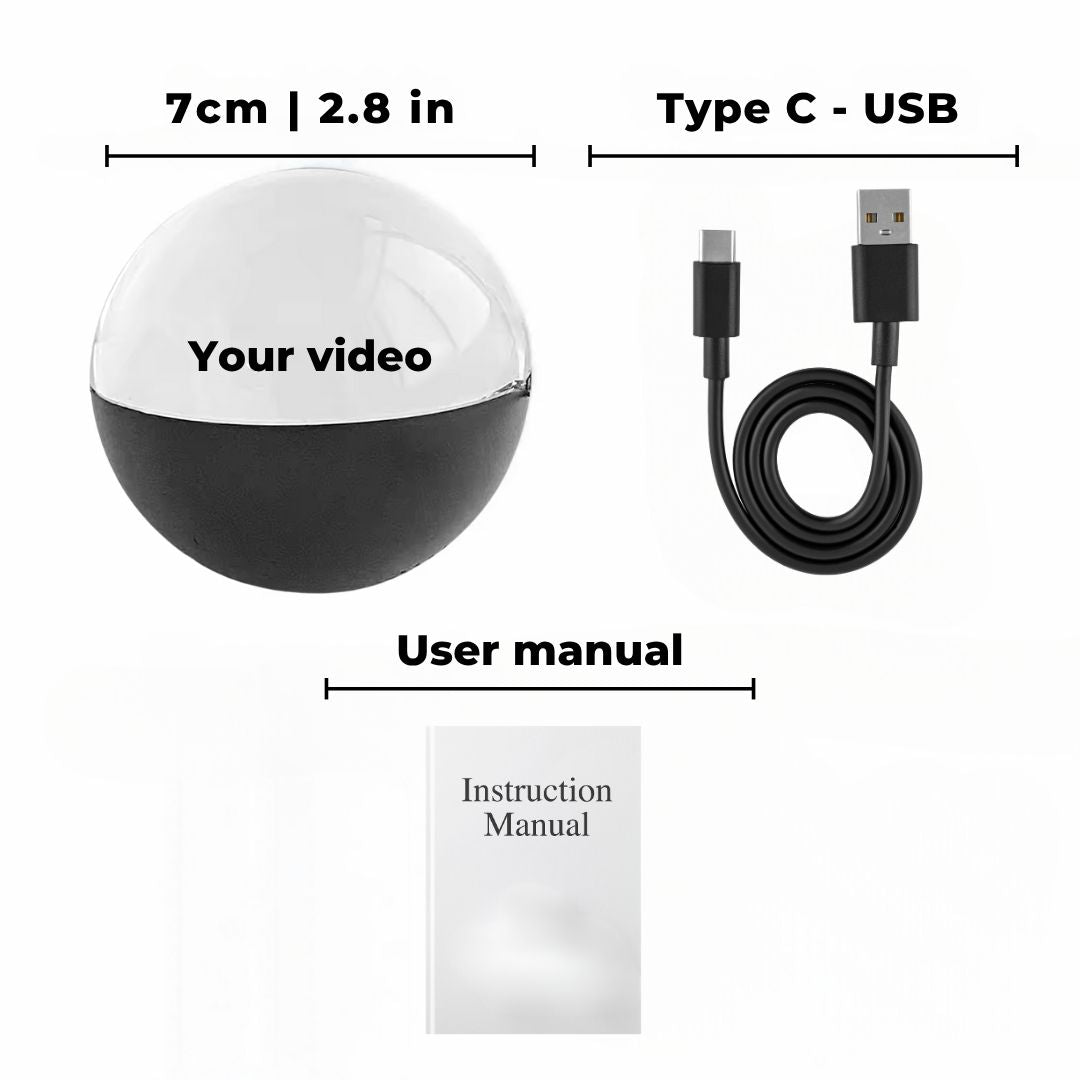 Custom Video Sphere